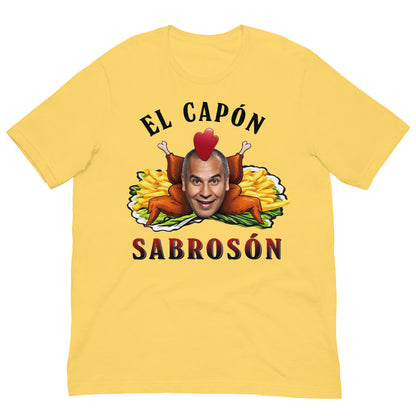 camiseta el capon sabroson parrales la que se avecina amarilla