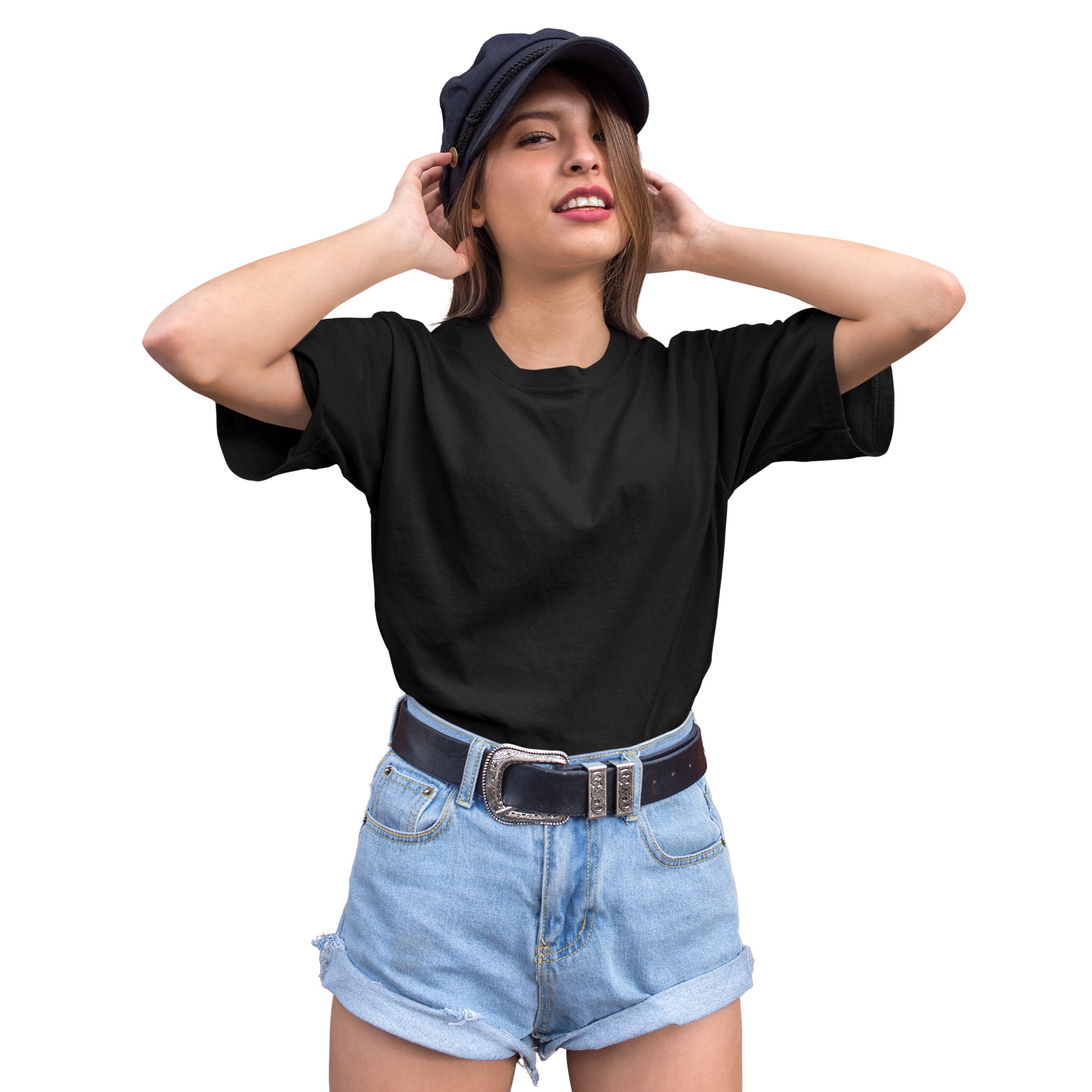 Camiseta Básica Camisetas Algodón 100 Mujer Pack De Camisetas