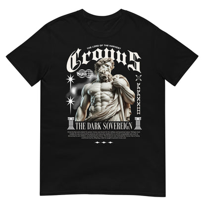 camiseta cronos dios griego negra