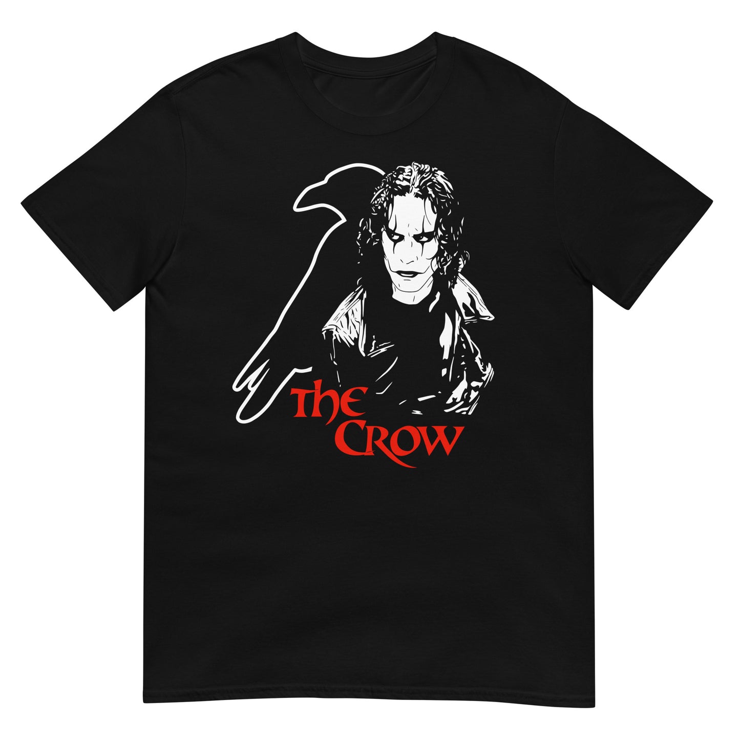 camiseta el cuervo negra