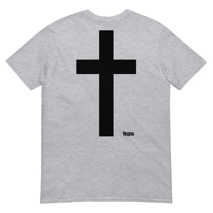 camiseta cruz gris