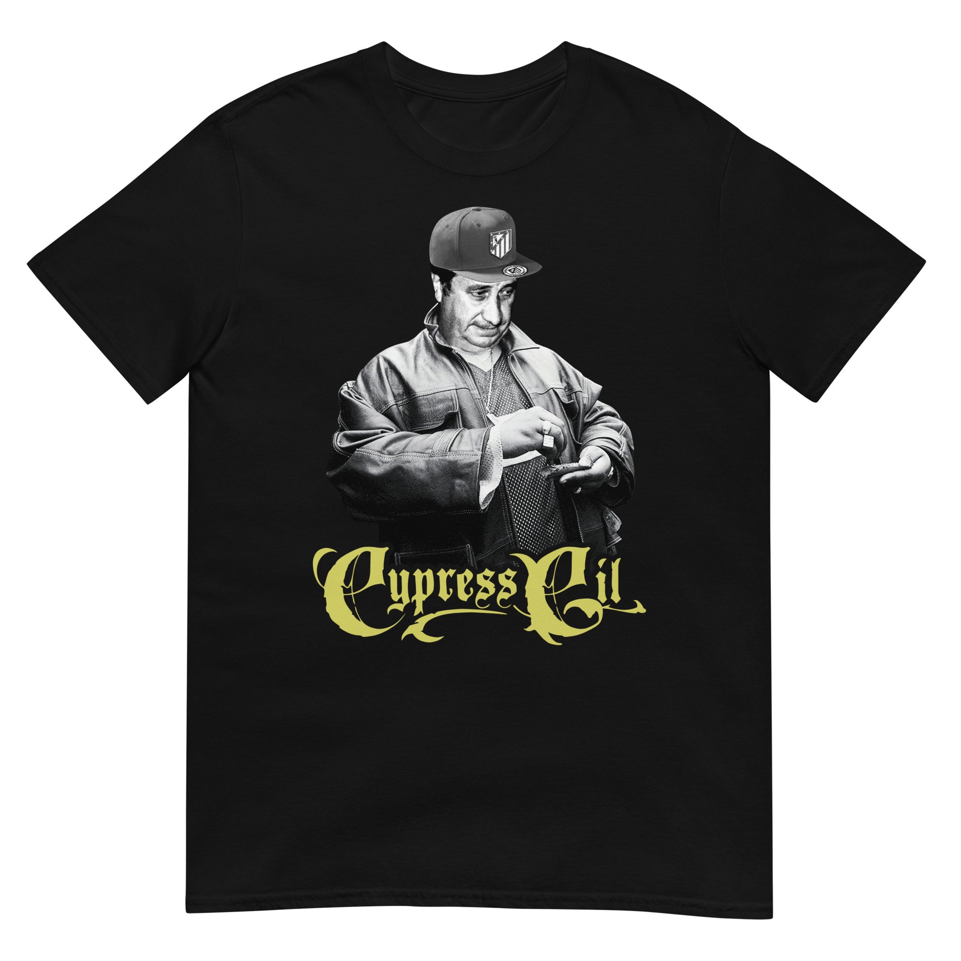 camiseta cypress hill jesus gil hip hop negra