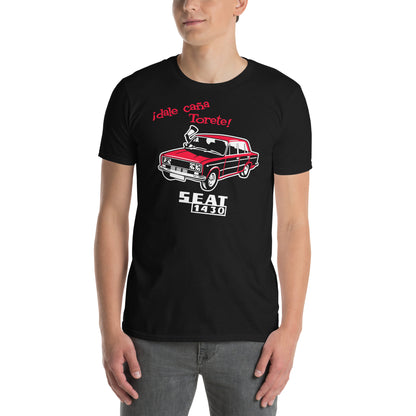 hombre con camiseta dale cana torete seat 1430 en color negro