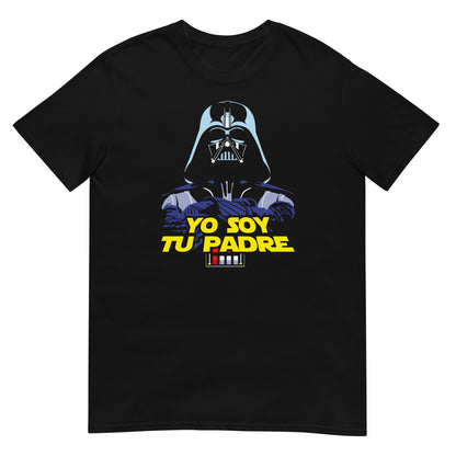 camiseta darth vader yo soy tu padre star wars regalo dia del padre en color negro