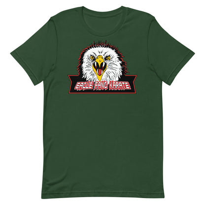 camiseta colmillo de aguila eagle fang karate verde botella