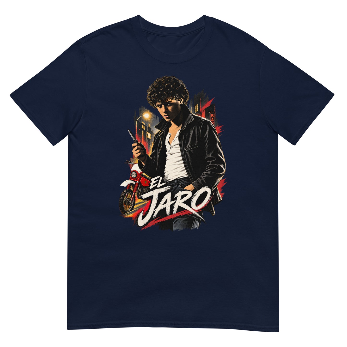 camiseta el jaro azul marino