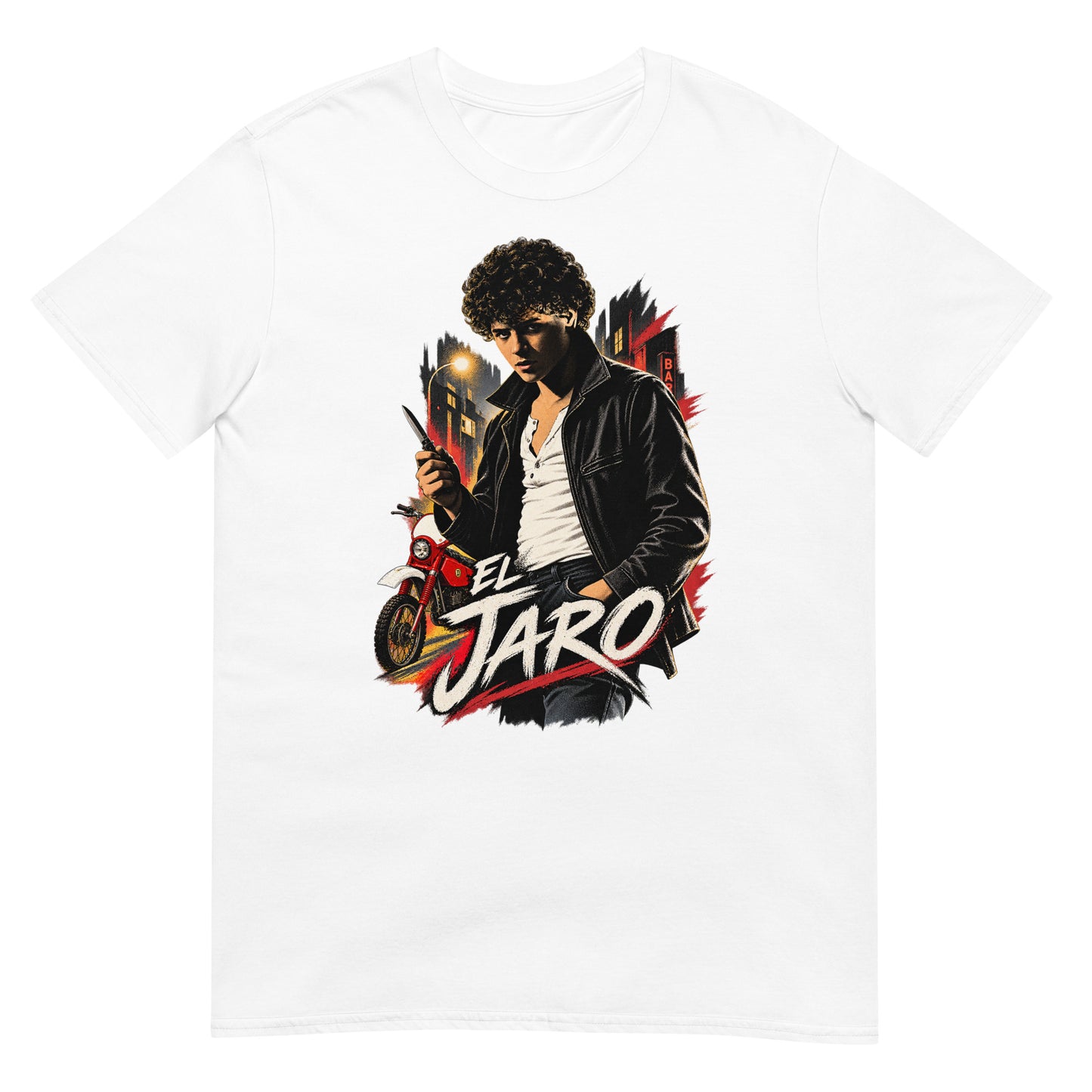 camiseta el jaro blanca