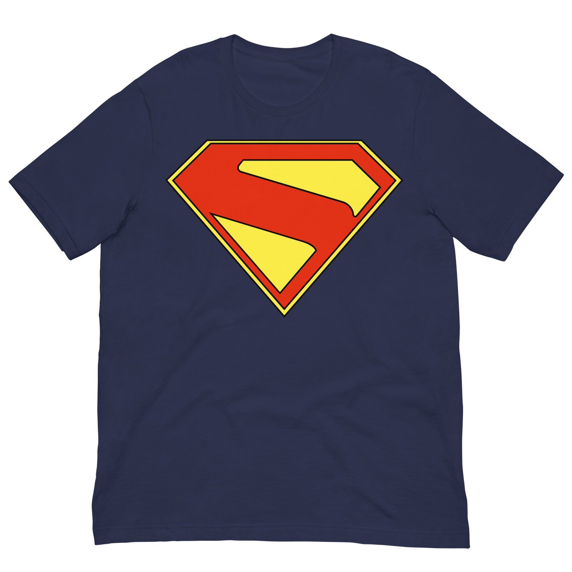 camiseta superman 2025 gunn corenswet el hombre de acero en color azul marino