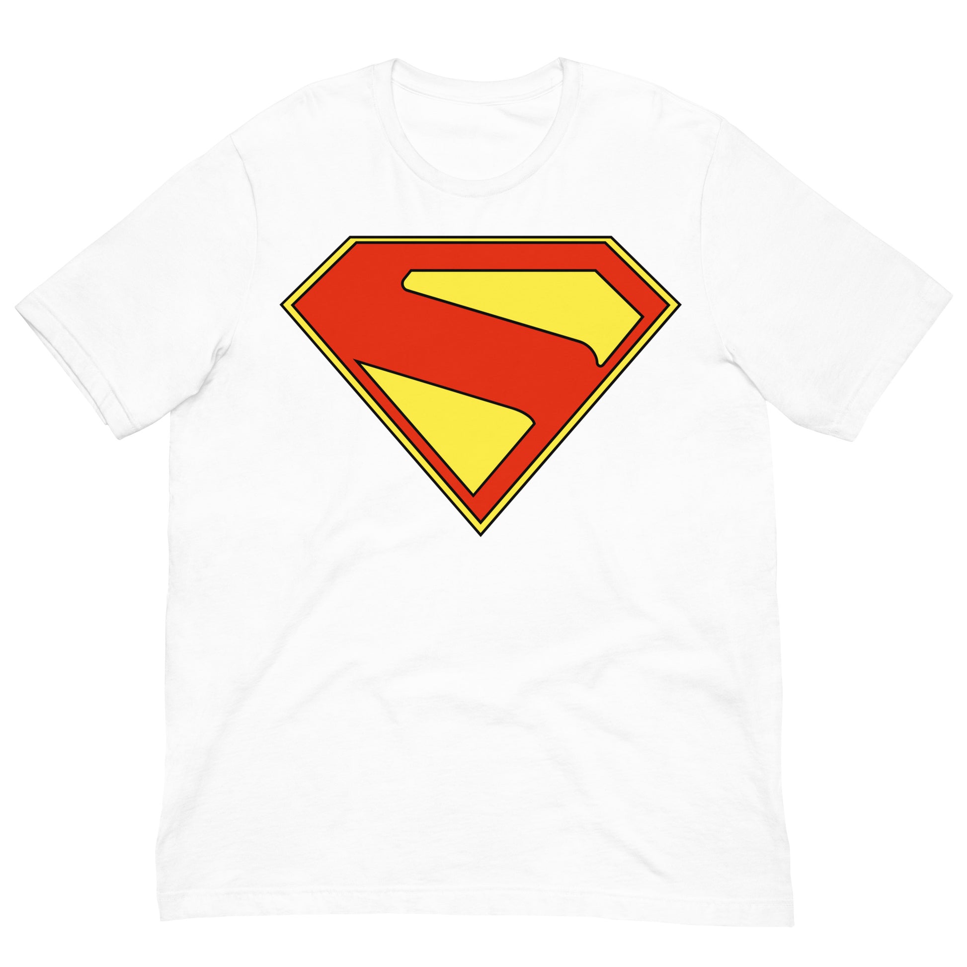 camiseta superman 2025 gunn corenswet el hombre de acero en color blanco