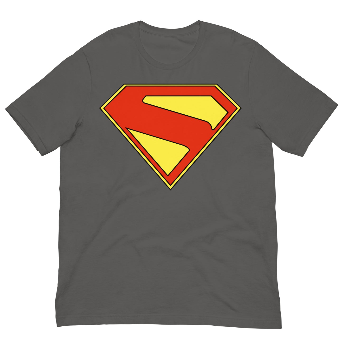 camiseta superman 2025 gunn corenswet el hombre de acero en color gris