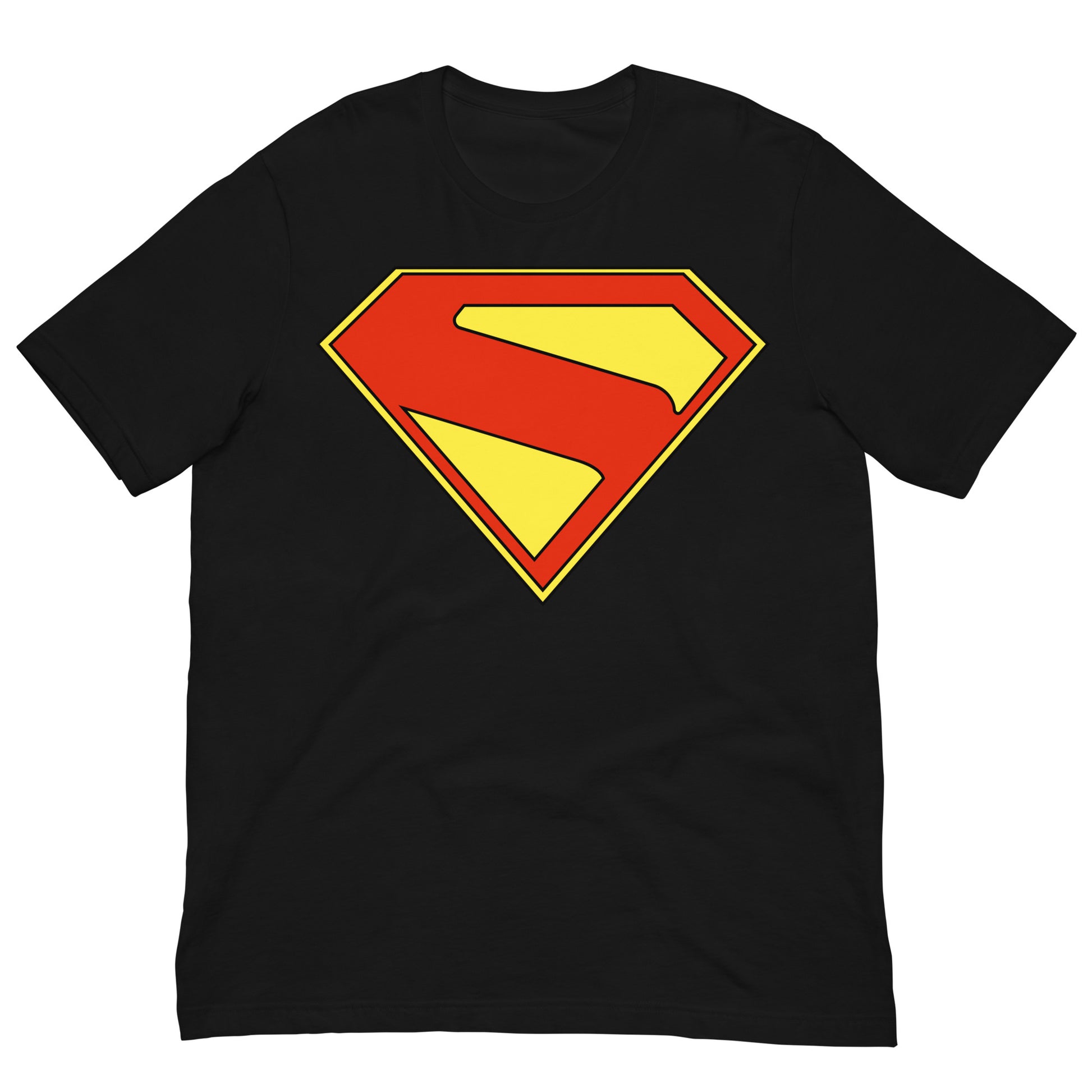 camiseta superman 2025 gunn corenswet el hombre de acero en color negro