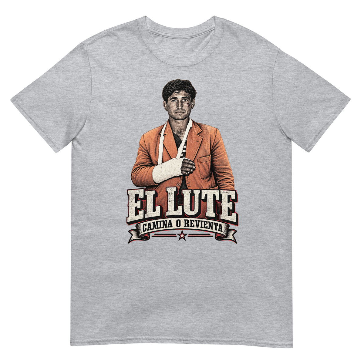 Camiseta gris El Lute Camina o Revienta