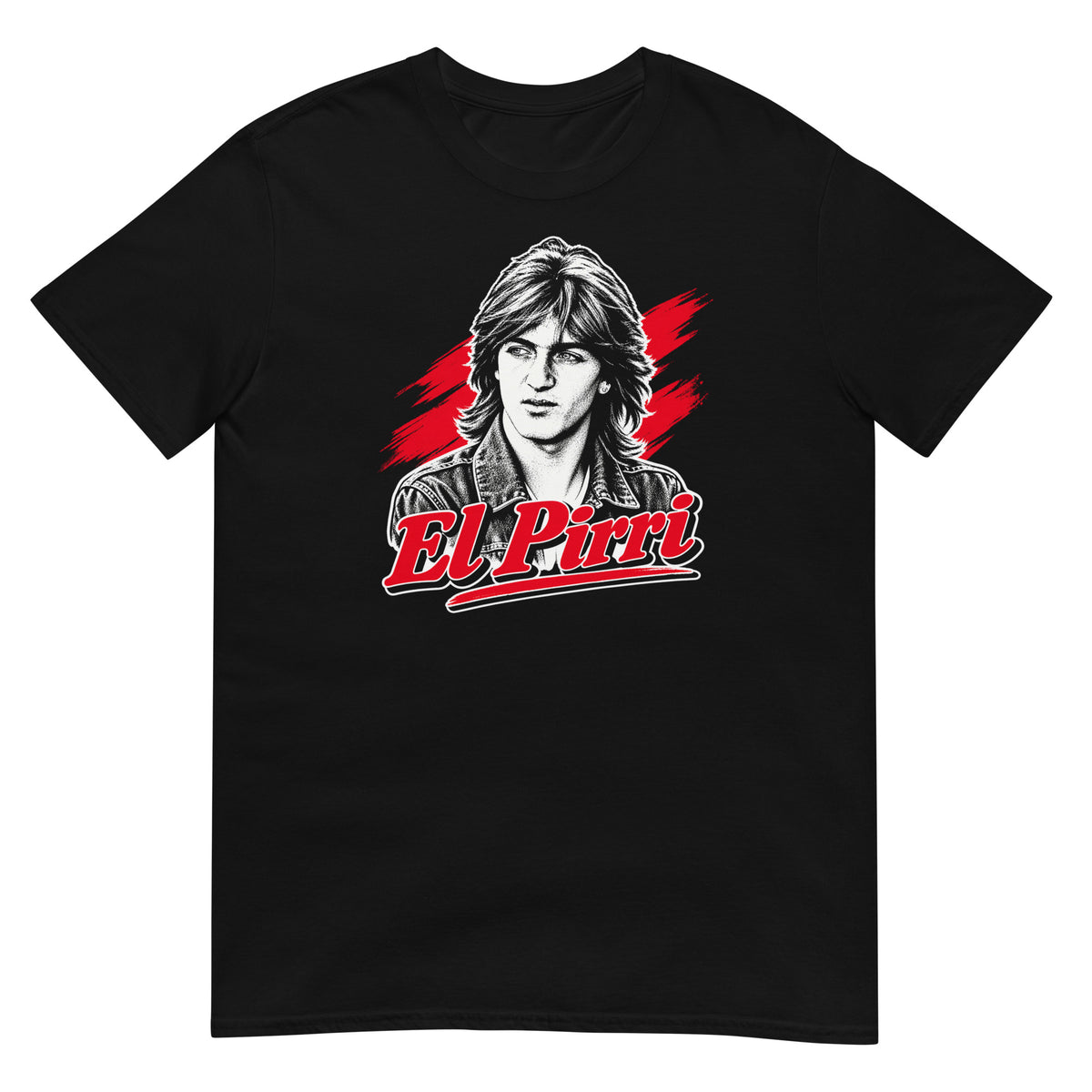 camiseta el pirri negra