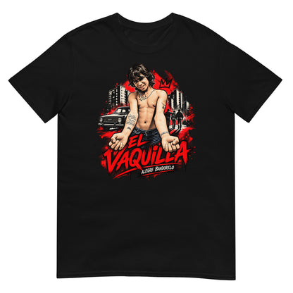camiseta el vaquilla alegre bandolero negra