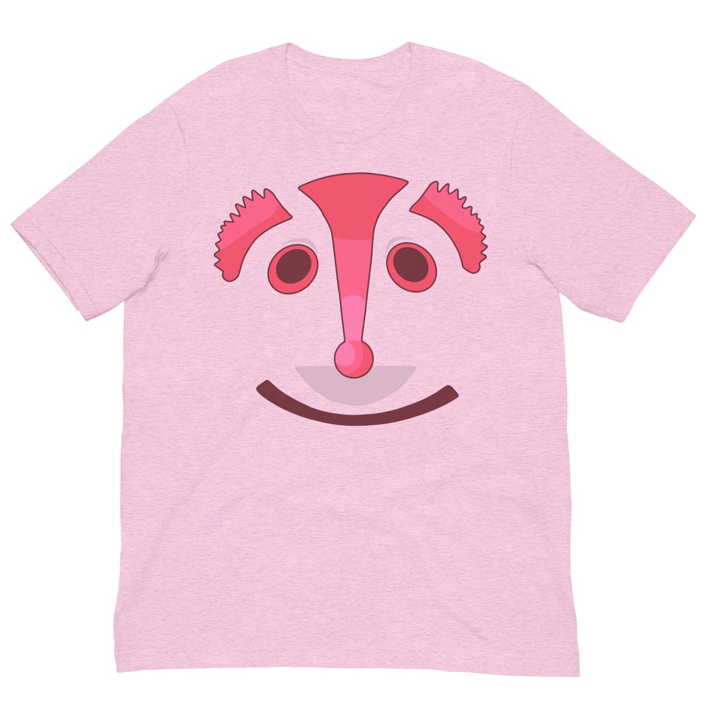 camiseta espinete erizo retro rosa