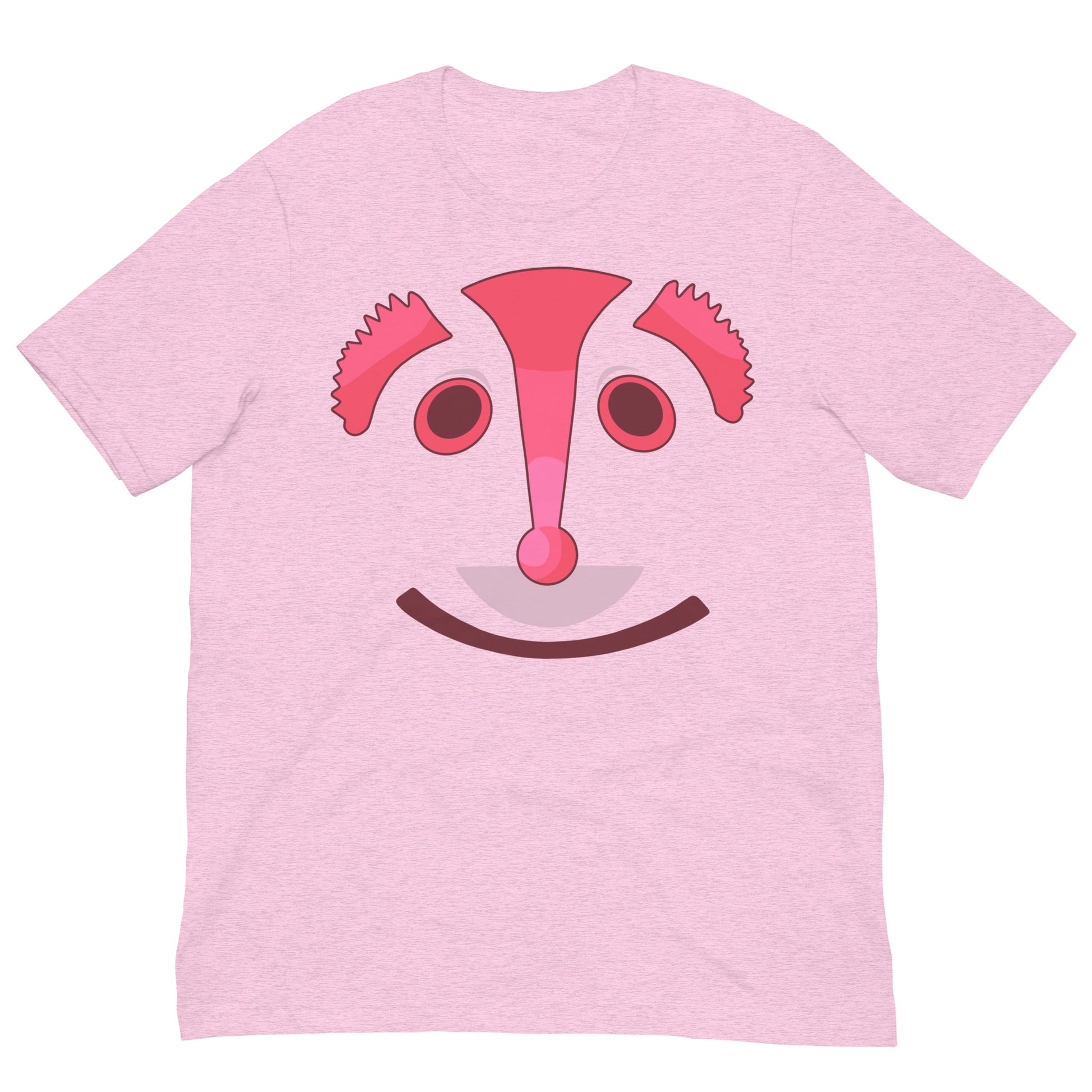 camiseta espinete erizo retro rosa