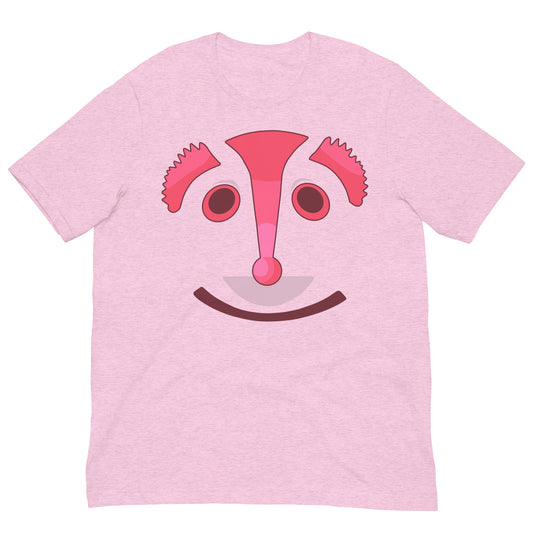 camiseta espinete erizo retro rosa