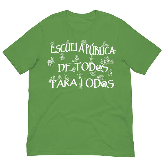 camiseta escuela publica educacion publica marea verde