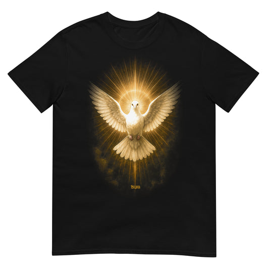 camiseta espiritu santo jesus en color negro