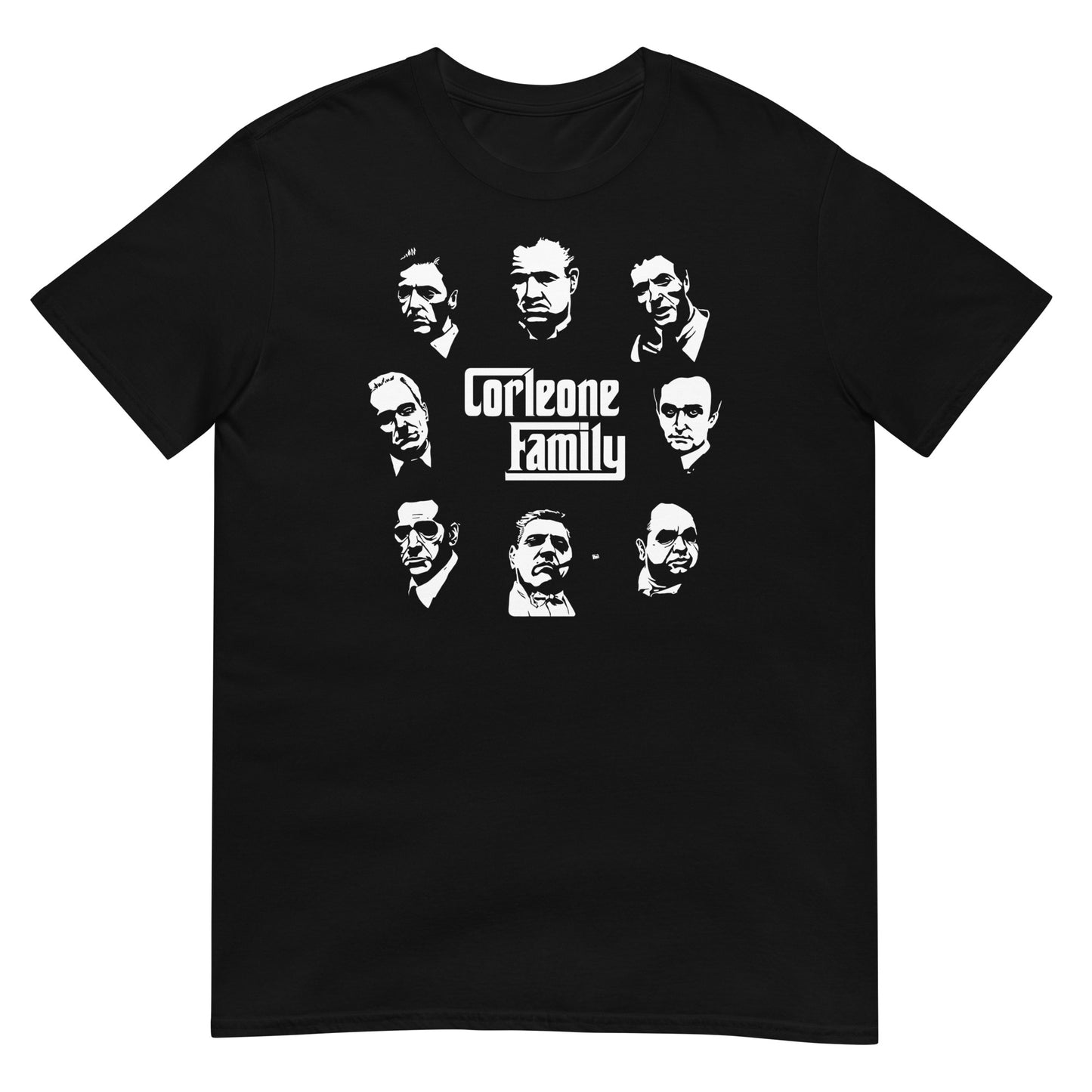 camiseta familia corleone el padrino negra