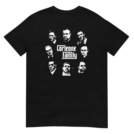 camiseta familia corleone el padrino negra