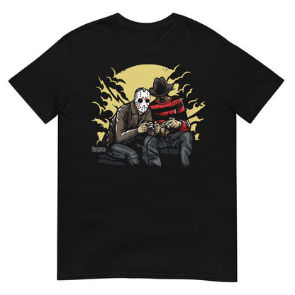 camiseta freddy jason gamers negra