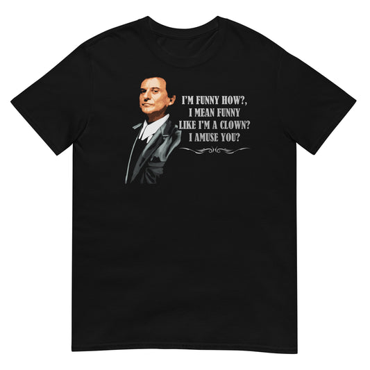 camiseta funny how tommy devito goodfellas negra