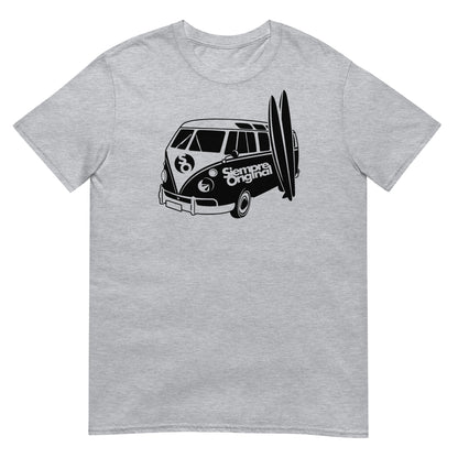 camiseta furgoneta surf gris