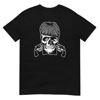 camiseta peaky blinders calavera negra