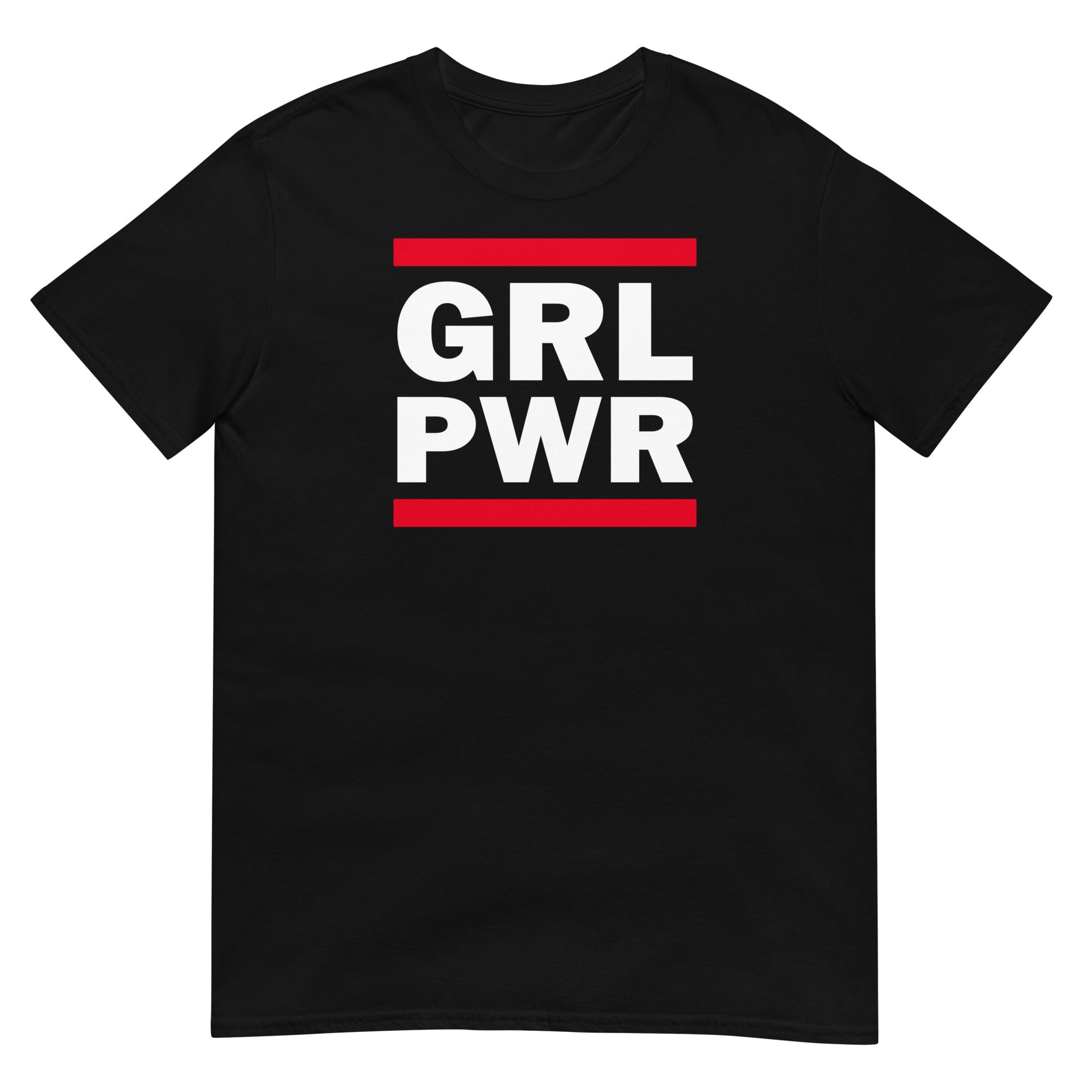 camiseta girl power minimalista negra