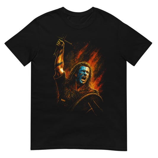 camiseta braveheart william wallace libertad negra