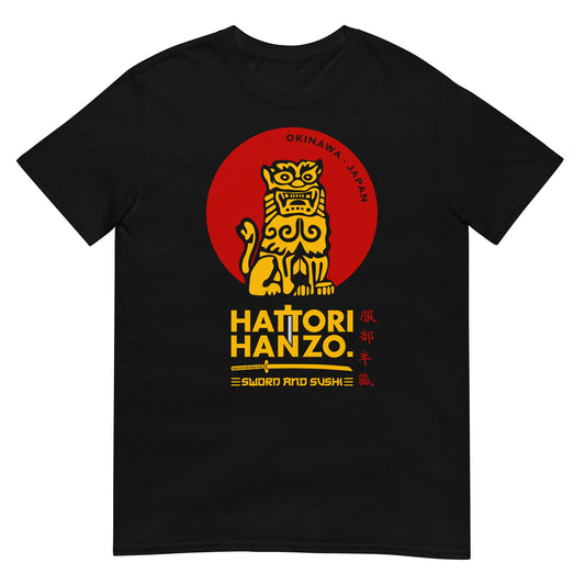 camiseta hattori hanzo japon kill bill negra