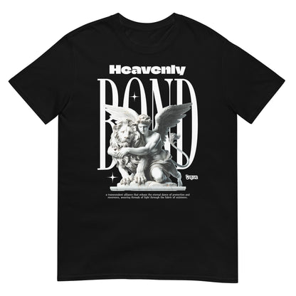 camiseta heavenly bond angel leon siempre original urban en color negro