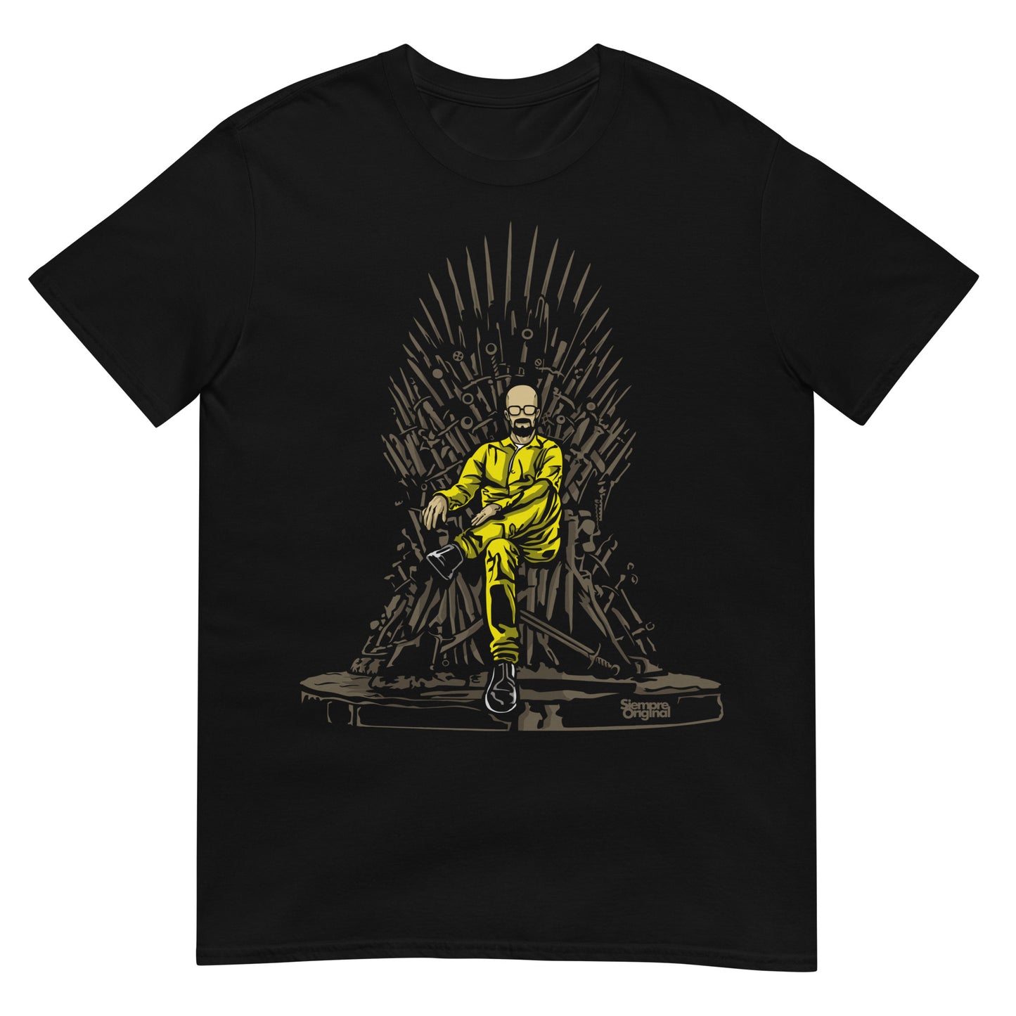 camiseta heisenberg breaking bad juego de tronos negra