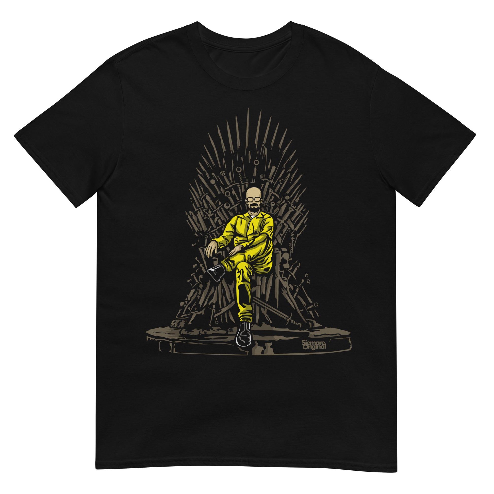 camiseta heisenberg breaking bad juego de tronos negra