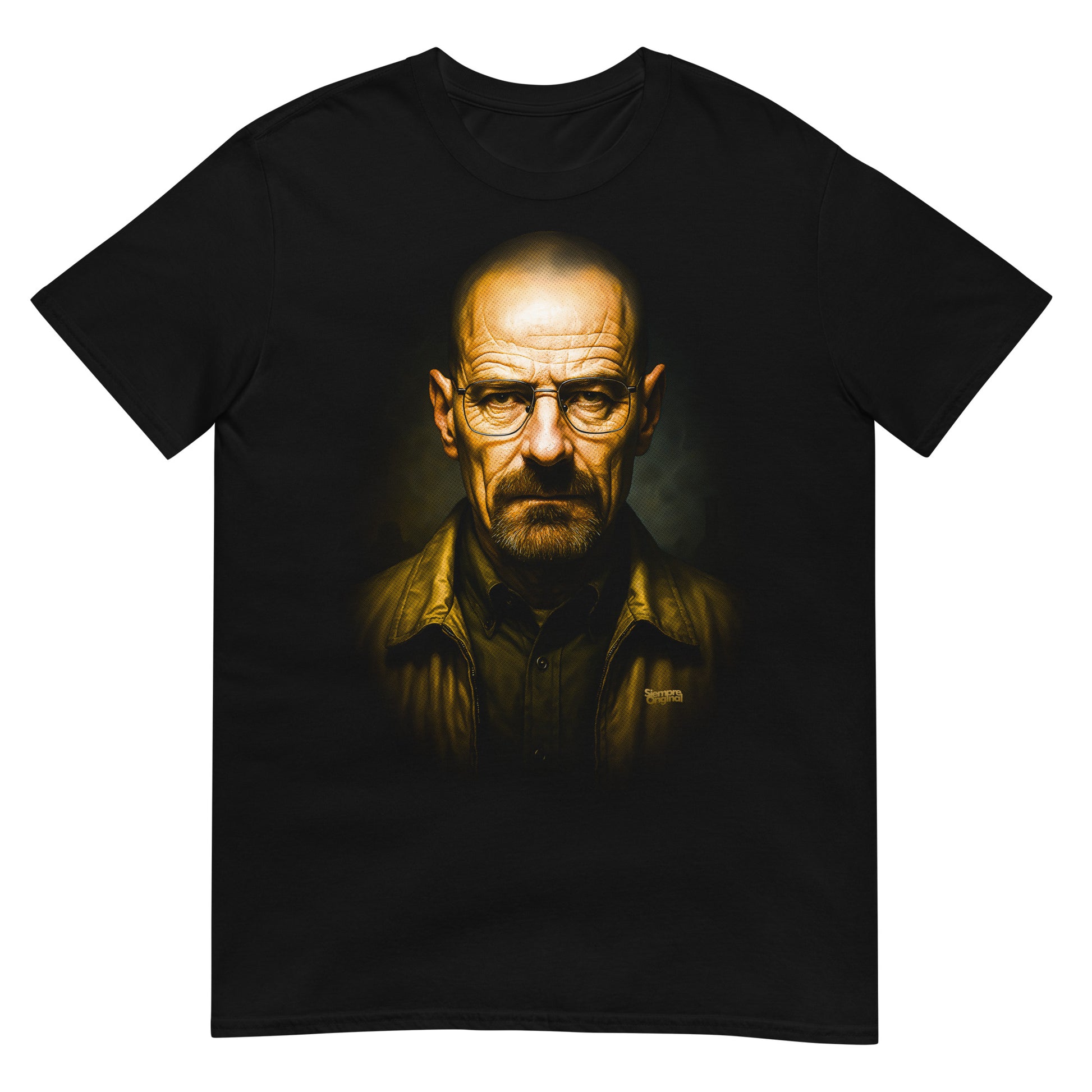 camiseta heisenberg walter white breaking bad negra