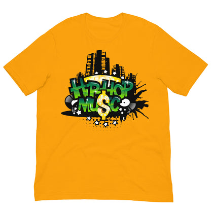 camiseta hip hop amarillo mostaza