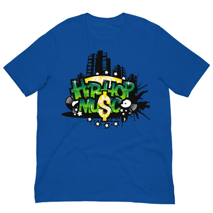 camiseta hip hop azul royal