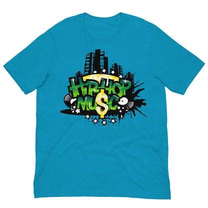 camiseta hip hop azul