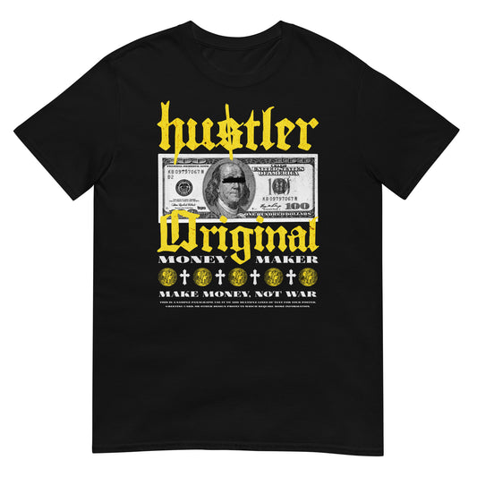 camiseta hustler money urbana negra