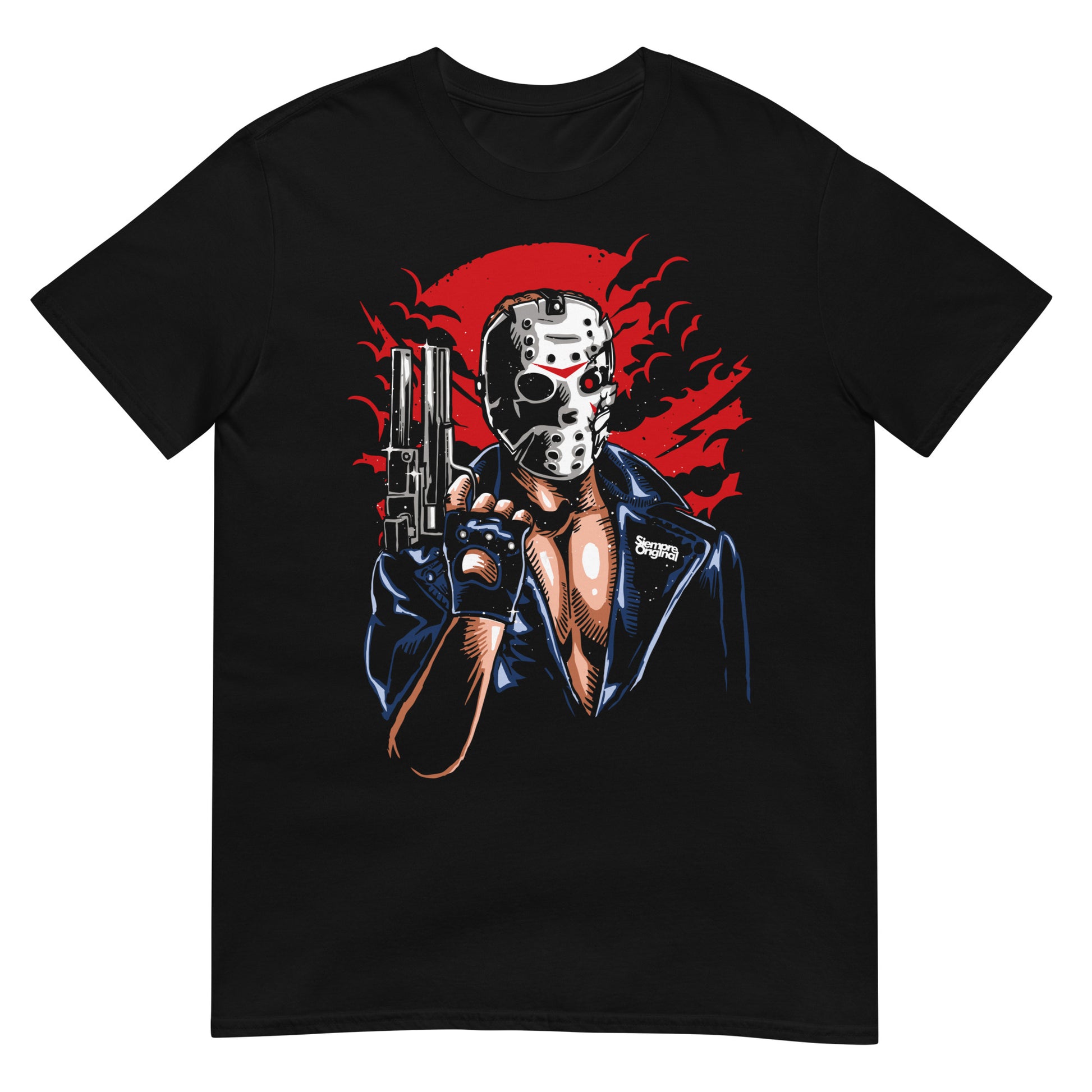 camiseta ill be back on friday the 13th terminator jason siempre original urban en color negro