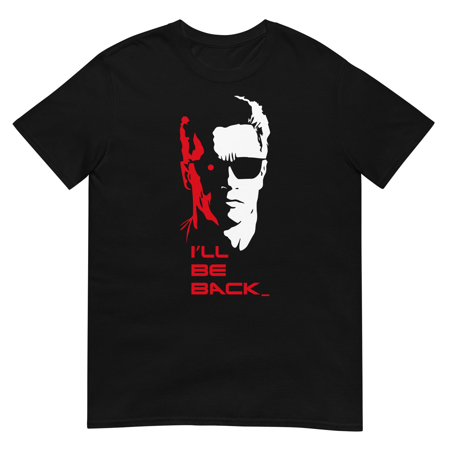 camiseta ill be back terminator negra