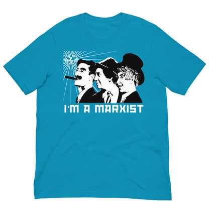 camiseta im a marxist azul