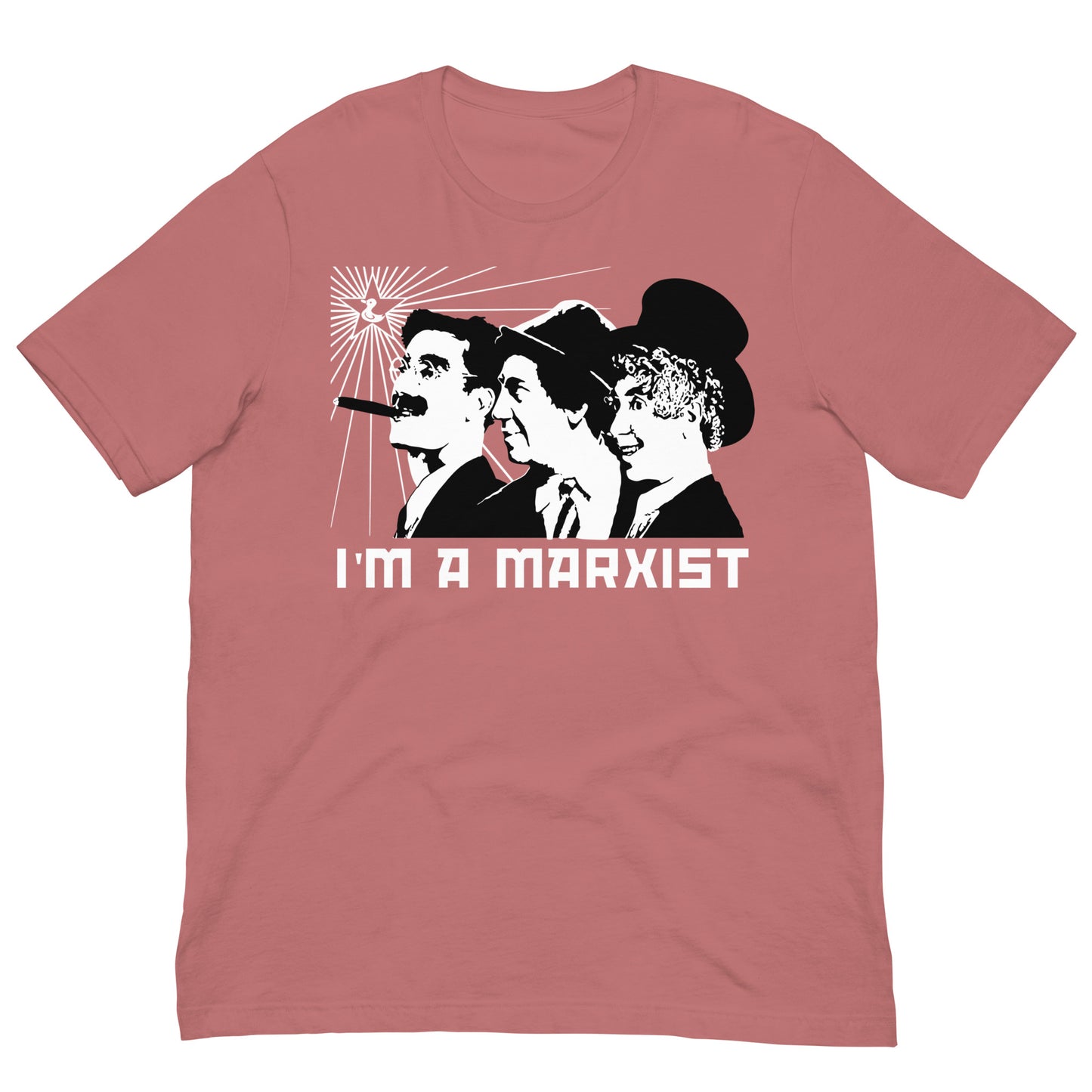 camiseta im a marxist malva
