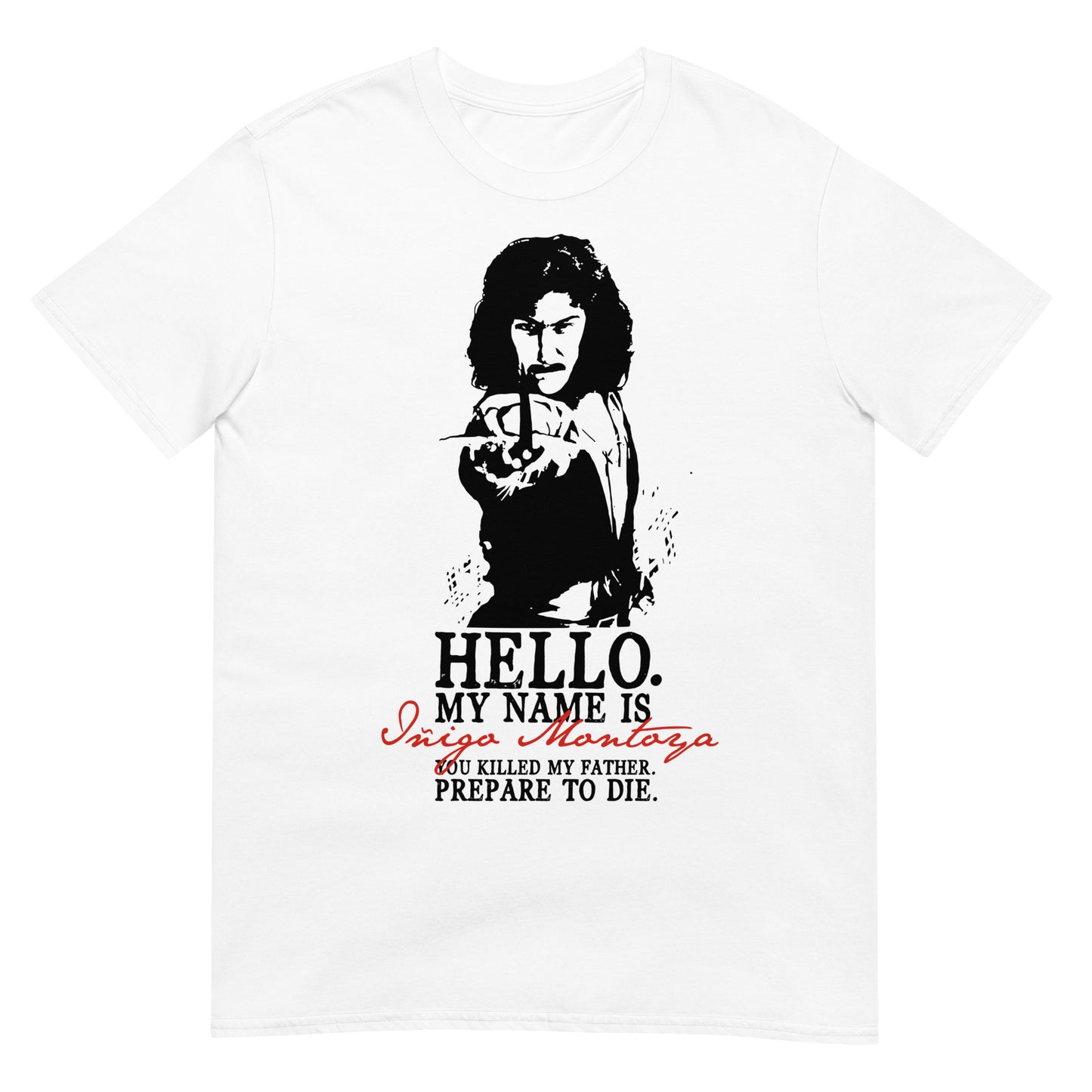 camiseta inigo montoya frase blanca