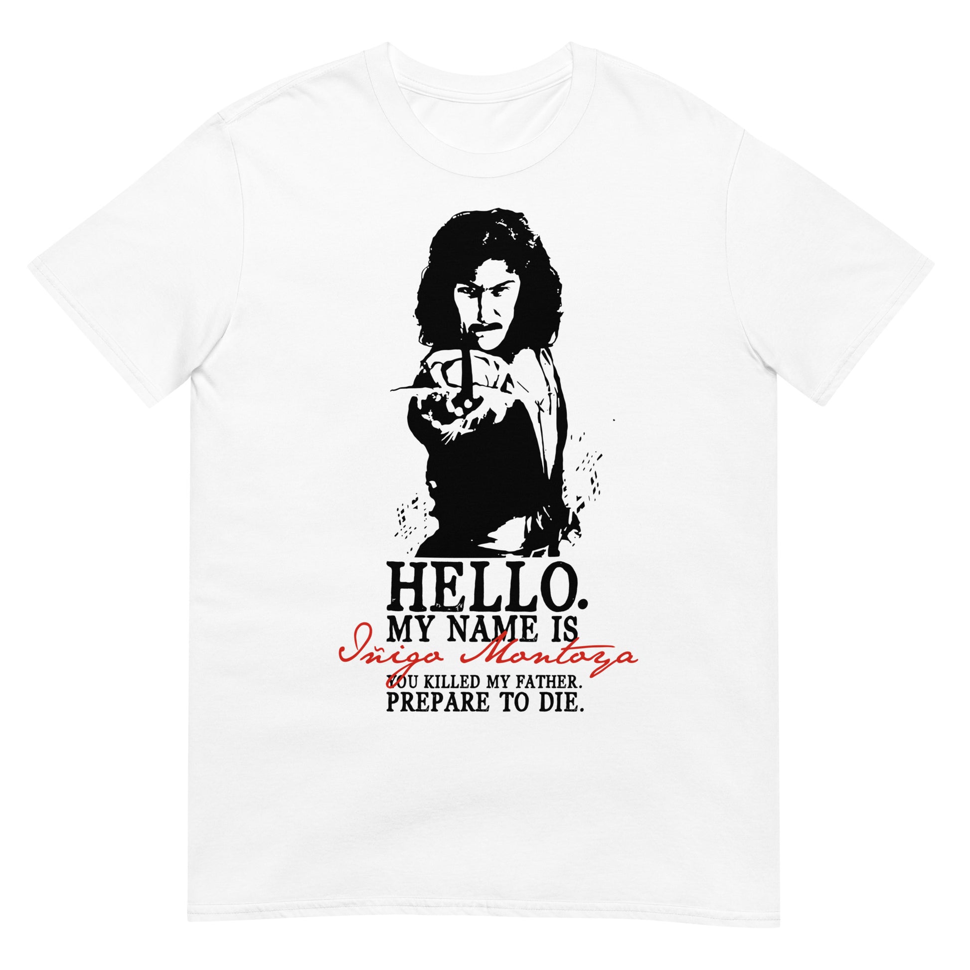 camiseta inigo montoya frase blanca