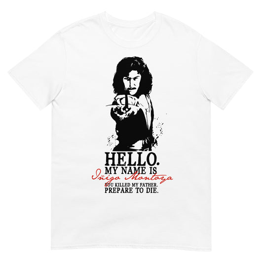 camiseta inigo montoya frase blanca