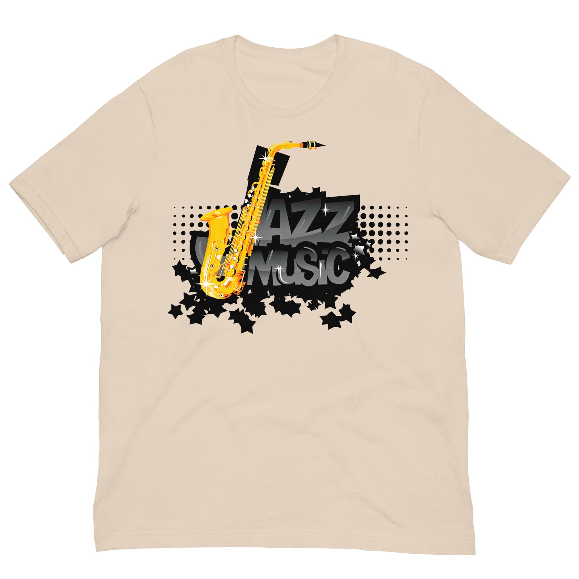camiseta jazz beige