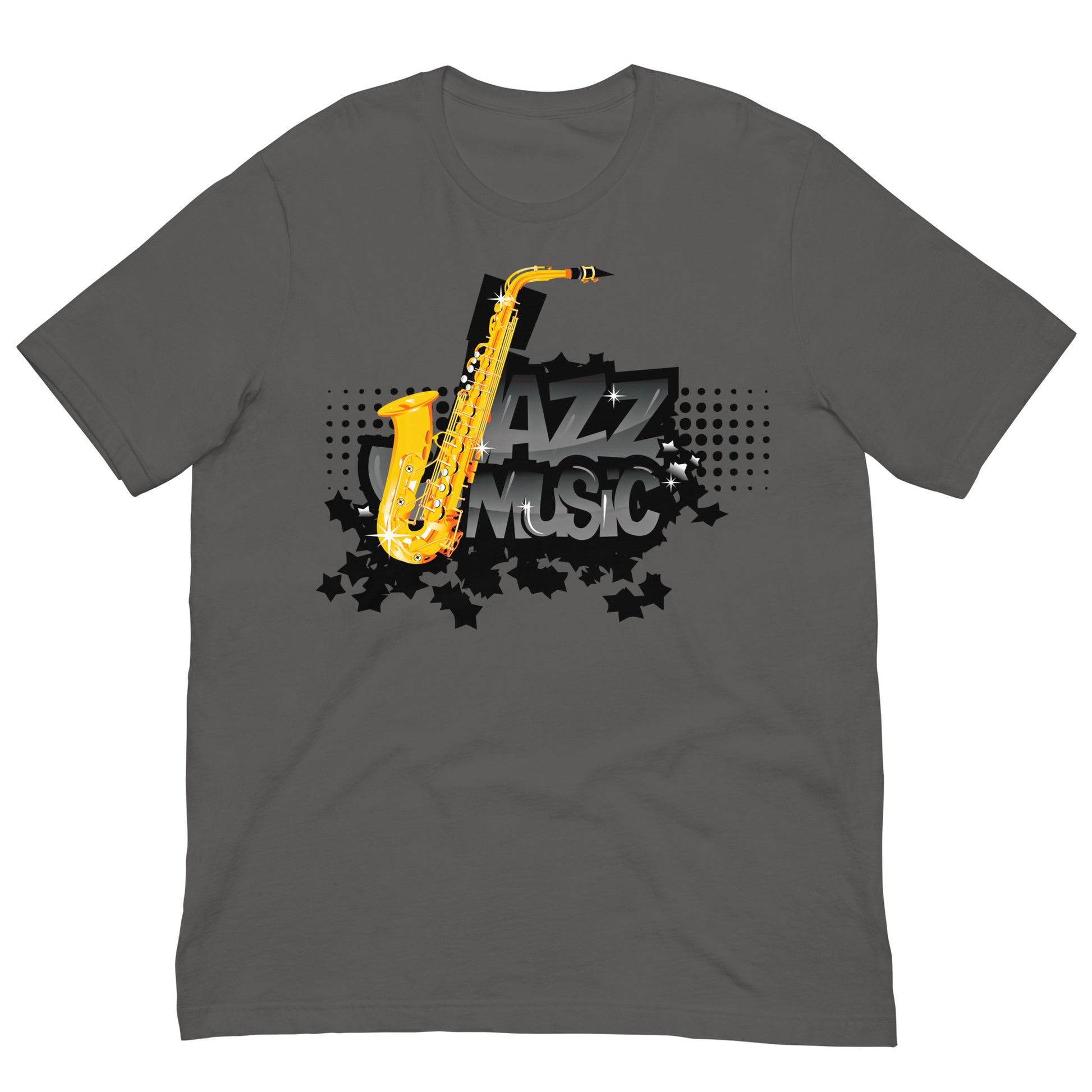 camiseta jazz gris