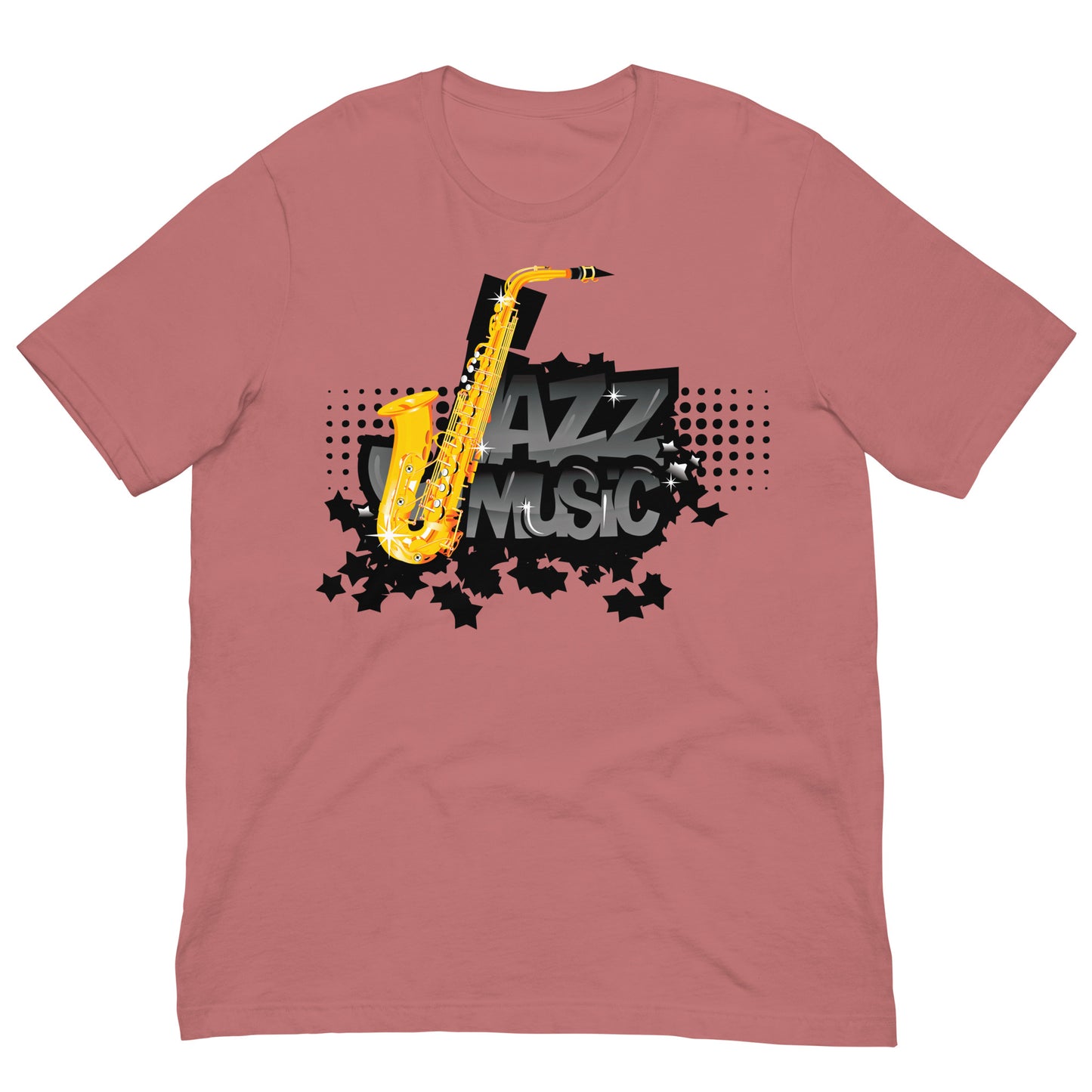 camiseta jazz malva